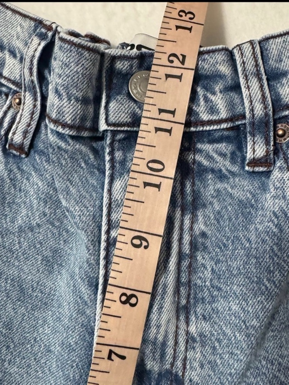RSQ Tillys Women’s Medium Low Rise Extreme Baggy Med Wash Wide Leg Jeans NWT - Picture 9 of 11